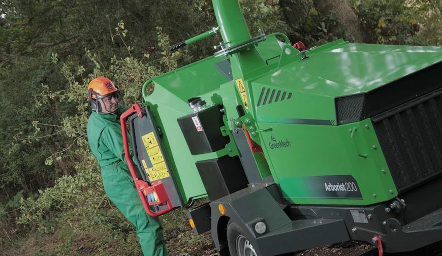 Greenmech broyeur de branches professionnel