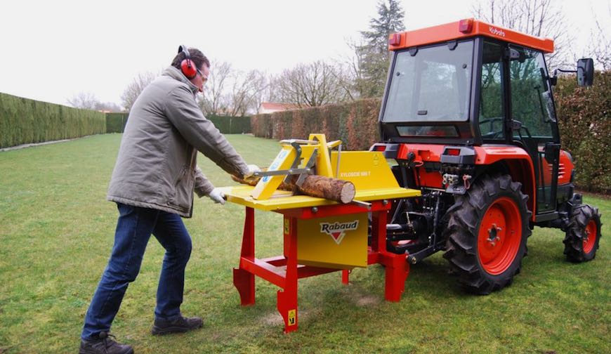 Rabaud, banc de scie avec prise de forc tracteur