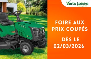 Promotions Verts Loisirs du moment 2026