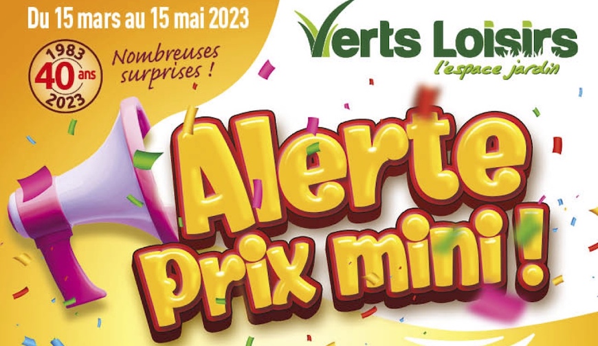 Verts Loisirs, promotions 2023